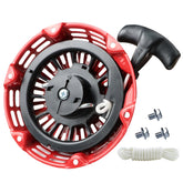 WOTIAN GX160 pull-start front view shows durable recoil housing for reliable starts.