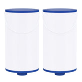 Wowreed spa filter front view showing FC-2402 compatibility for reliable filtration.