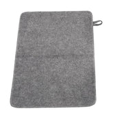 WQAPVHBG felt sauna cushion on bench for comfortable seating and heat insulation.