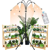 WTINTELL LED grow light stand full spectrum illuminates indoor seedlings for even growth