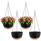 WUCEIAUU hanging planter self-watering base for lush indoor greenery.