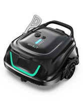 Wybot A1 dual-motor suction powering fast debris removal in action