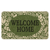 Wylumen Welcome Spring leaves doormat adds seasonal charm to your entry.