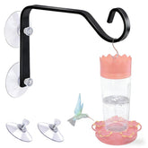 WYLUNBI heavy-duty window suction hook on glass enables damage-free hanging
