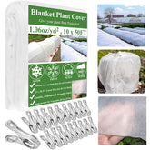 WYRJXYB frost cover 10x50ft protects outdoor plants from frost and cold