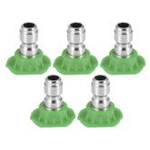 X AUTOHAUX 25-degree green nozzle close-up for precise cleaning on stubborn grime