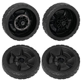 XaXmTee HRN216 rear wheel 8in with strong traction for mowing.