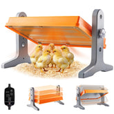 Xbrigh Chick Brooder Plate front view shows compact warmth for up to 10 chicks