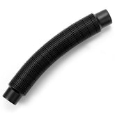 XCWT connector hose on a downspout for easy rainwater collection.