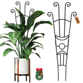 Xeeol two-pack plant trellis for indoor and outdoor use, supports climbing plants.