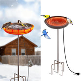 Xensdenban heated bird bath assembly shown for easy setup and placement