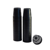xGarden lightweight economy net pot front view for hydroponic systems with easy drainage.