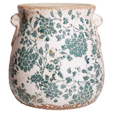 Xiaan Jiaju Tuscan ceramic planter with drainage hole for healthy indoor plants.