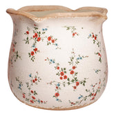Xiaan Jiaju vintage ceramic planter with crackle glaze adds timeless charm to any room