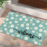 Xinglunla summer doormat with a daisy pattern at the front door.