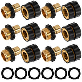 Xiny Tool quick-connect set with six male and six female connectors for fast hose changes