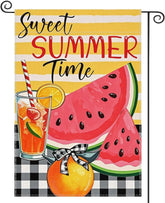 XMRCARRY Sweet Summer Watermelon flag for outdoor welcome and seasonal curb appeal.