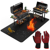 XOHUYD under-grill-mat-60x40 protects your deck from grease and heat.