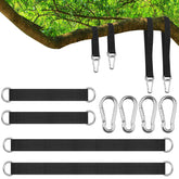 XonyiCos 4-piece short straps for tree swings—durable and easy to install.