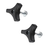 XSJMYYY-US lawn mower handle bolts with triangle knob kit for secure repair.