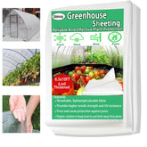 Xstronq 6.5x10ft greenhouse film rolled for quick outdoor cover setup