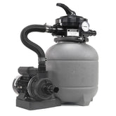 XtremepowerUS 12-inch sand filter overview for compact filtration in above-ground pools