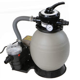 XtremepowerUS 13-inch sand filter with digital timer for efficient filtration