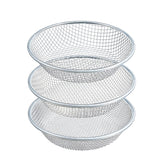XULIFU 3PCS soil sifter gardening set for quick sieving in 5-gallon buckets.