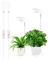 yadoker Halo plant grow light delivers full spectrum for healthy indoor plants