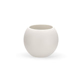 Yaghpy large round planter front view, ideal for showcasing indoor greenery.