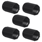 Yahenda five-pack 1/2-inch female threaded couplings for easy irrigation extensions.