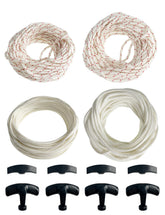 YAMAKATO 3mm pull cord 16ft for small engines with durable core-spun rope.