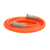 YAMATIC 5-8in x 10ft hose flexes easily for garden watering