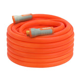 YAMATIC heavy-duty garden hose with flexible design for all-weather watering.