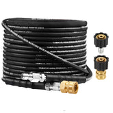 YAMATIC kink-resistant pressure washer hose 50ft for tangle-free cleaning