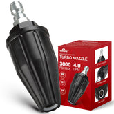 YAMATIC turbo nozzle with 360° rotation for faster surface cleaning