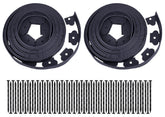 YANEYRIE garden edging 60ft kit for neat lawn borders and simplified DIY landscaping.