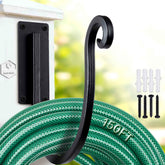 Yangshuo garden hose holder wall mount keeps outdoor space organized.