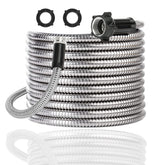 Yanwoo 304 stainless steel hose coiled, durable garden hose ready for use
