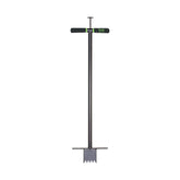 Yard Butler sod plugger with stand-up design and long handle for easy soil plugs.