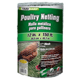 YARDGARD 1 inch mesh fence roll for durable garden borders and animal containment.
