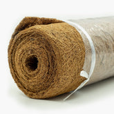 Yarrdfir coco liner roll for planters with clean edges and improved drainage.