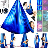 Yatoco sensory swing star blue for indoor and outdoor calming fun