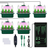 YAUNGEL seed starter tray with grow light for indoor germination