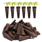 YBB hydroponic grow sponges 50-pack for clean seed starting and easy setup