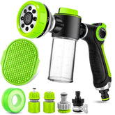 YCCOKJJ dog wash hose attachment showing the 8-in-1 sprayer for outdoor cleaning