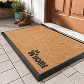 YDKGL Dirt Trapping Mat front view 17x30 brown traps dirt and moisture at entry doors.