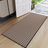 YDKGL door mat with textured surface traps dirt at entry