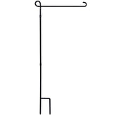 YEAHOME flag stand base provides stable support for outdoor flags in windy weather.