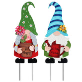 YEAHOME gnome with watering can adds welcoming charm to your garden